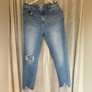 Abercrombie & Fitch High Rise Skinny Ankle Jean. Size 29 Regular.